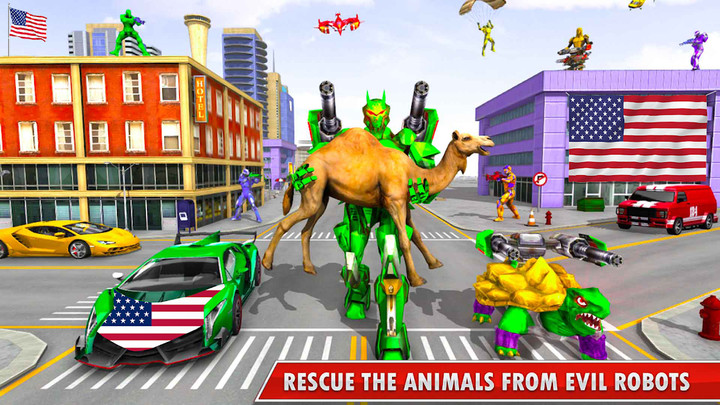 Turtle Robot Car – Robot Game screenshot image 2_latestmodsapk.com