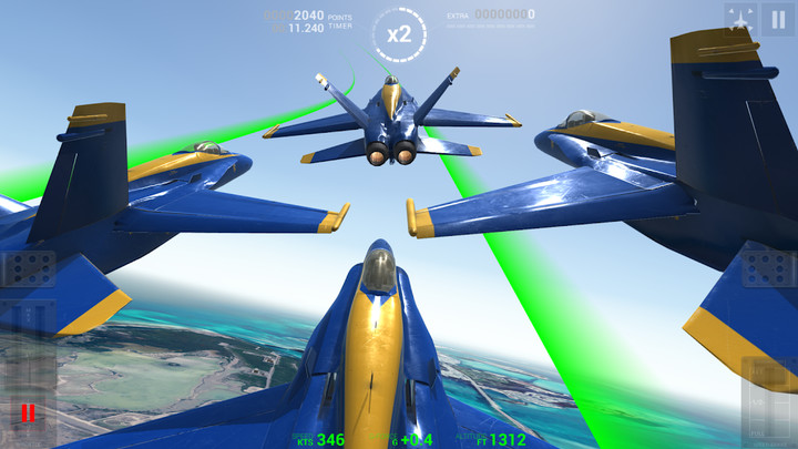 Blue Angels: Aerobatic Flight Simulator screenshot image 1_latestmodsapk.com