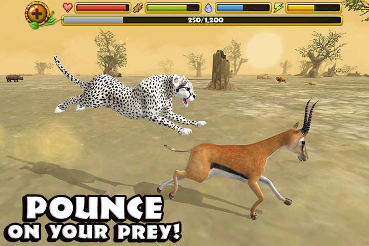 Cheetah Simulator screenshot image 3_latestmodsapk.com