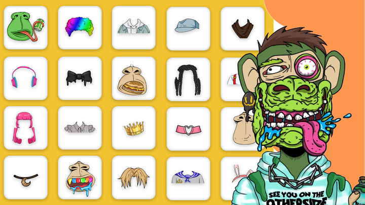 Bored Ape: NFT Arte Avatar screenshot image 1_latestmodsapk.com