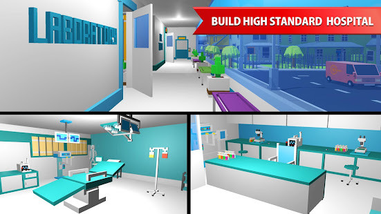 Hospital Craft: Building Doctor Simulator Games 3D screenshot image 5_latestmodsapk.com