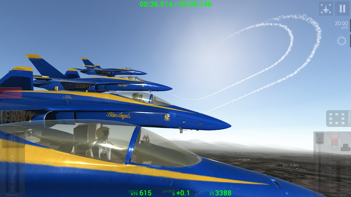 Blue Angels: Aerobatic Flight Simulator screenshot image 4_latestmodsapk.com