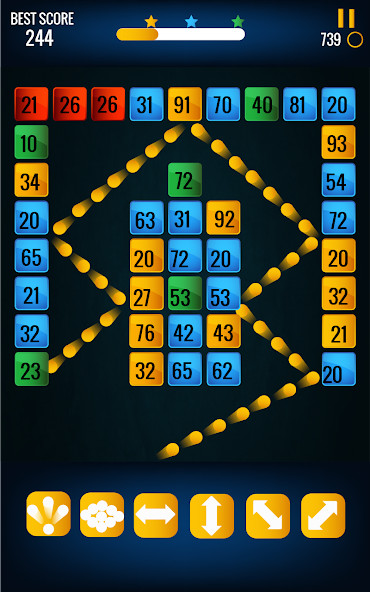 Brick Breaker Infinity Classic screenshot image 5_latestmodsapk.com