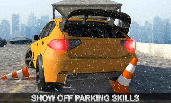 Multi-Level Snow Car Parking screenshot image 12_latestmodsapk.com