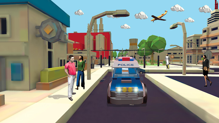 Monster Smashy Cars-Blocky City Driving Adventures screenshot image 9_latestmodsapk.com