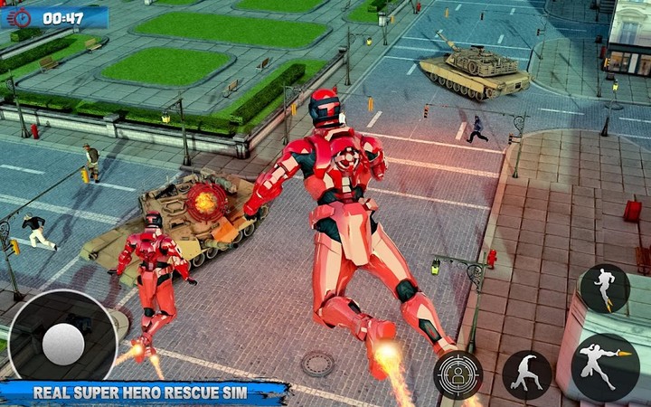 Robot Sky Rescue Simulator screenshot image 3_latestmodsapk.com
