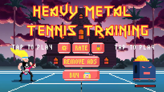 Heavy Metal Tennis Training screenshot image 5_latestmodsapk.com