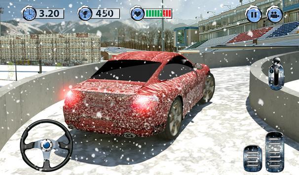 Multi-Level Snow Car Parking screenshot image 8_latestmodsapk.com