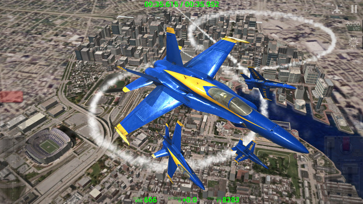 Blue Angels: Aerobatic Flight Simulator screenshot image 5_latestmodsapk.com