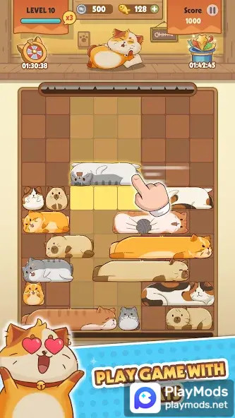Cats Safe  Sliding Puzzle screenshot image 1_latestmodsapk.com