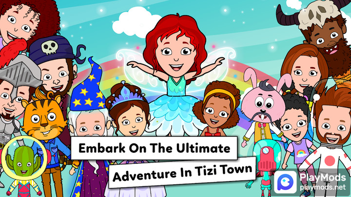 Tizi Town: My Play World, Dollhouse Games for Kids(MOD) screenshot image 4_latestmodsapk.com