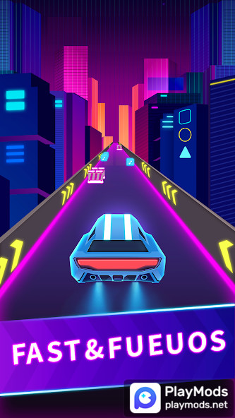 Beat Racing Car EDM:music game screenshot image 3_latestmodsapk.com