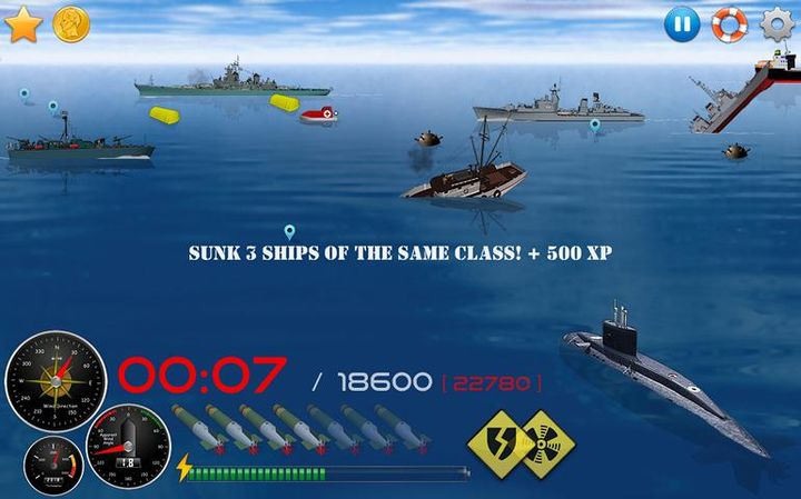 Silent Submarine 2HD Simulator screenshot image 2_latestmodsapk.com